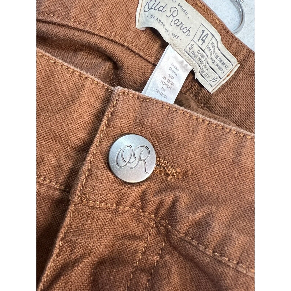 Womens Old Ranch Brand Camel Color  Artemis Pants Size 14 Work Pant - Picture 9 of 10